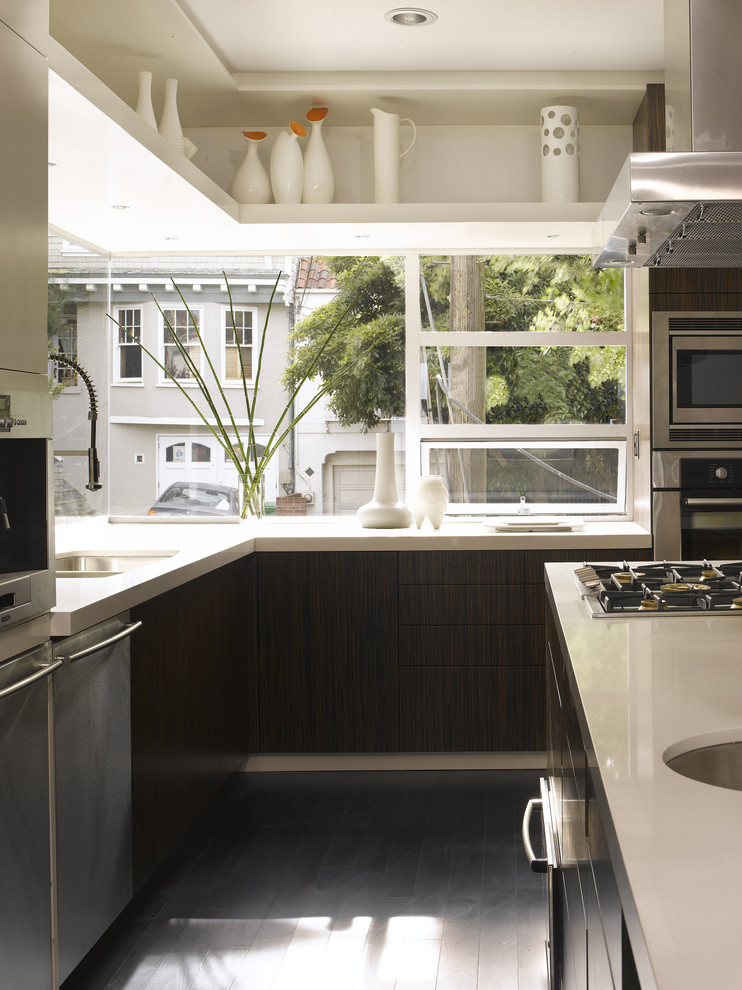 Best Way to Insulate Windows Kitchen Contemporary with Above Window Shelf Cooktop