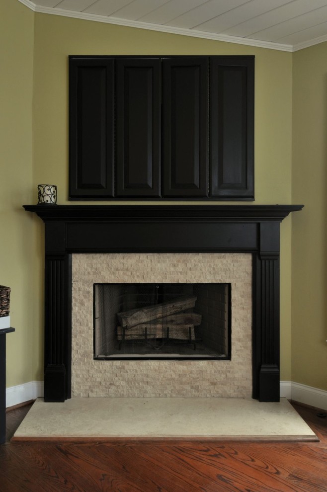 Bifold Cabinet Doors Family Room Eclectic with None 