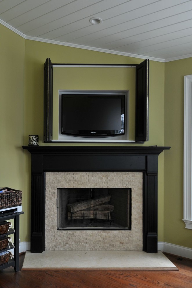 Bifold Cabinet Doors Family Room Eclectic with None 1