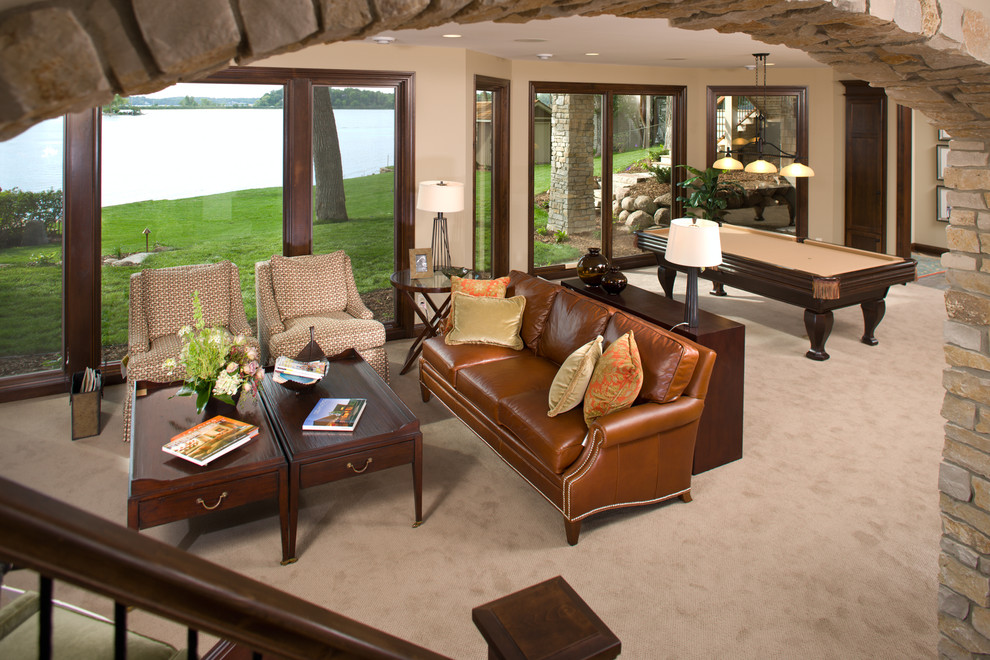 Big Square Coffee Table Family Room Traditional with Ceiling Lighting Console Table