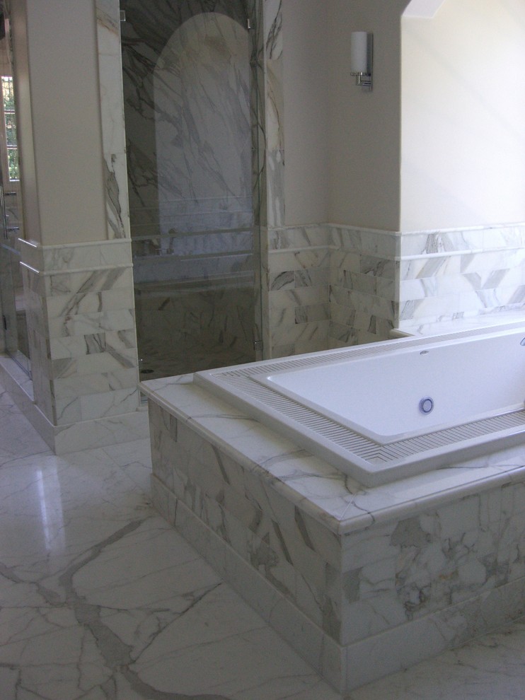 Bistro Table and Chairs Bathroom Traditional with None 