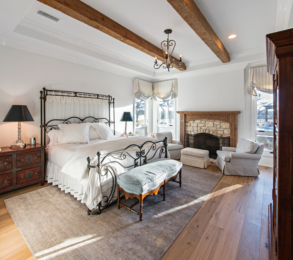 Black Bed Frame Bedroom Rustic with Area Rug Balloon Shade