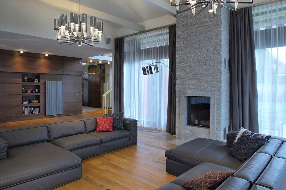 Black Leather Sectional Living Room Modern with Axo Black Leather Sectional