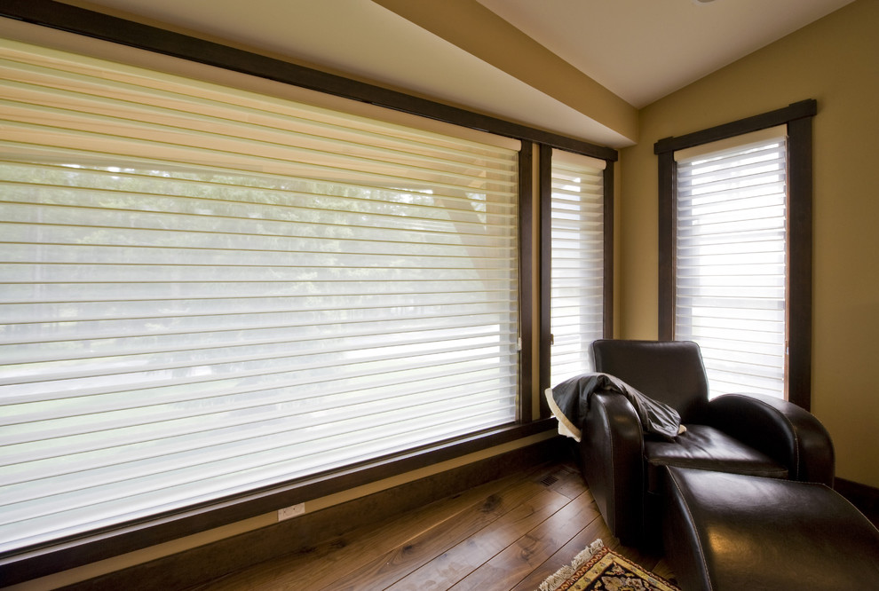 Blinds for Large Windows Spaces Contemporary with None 