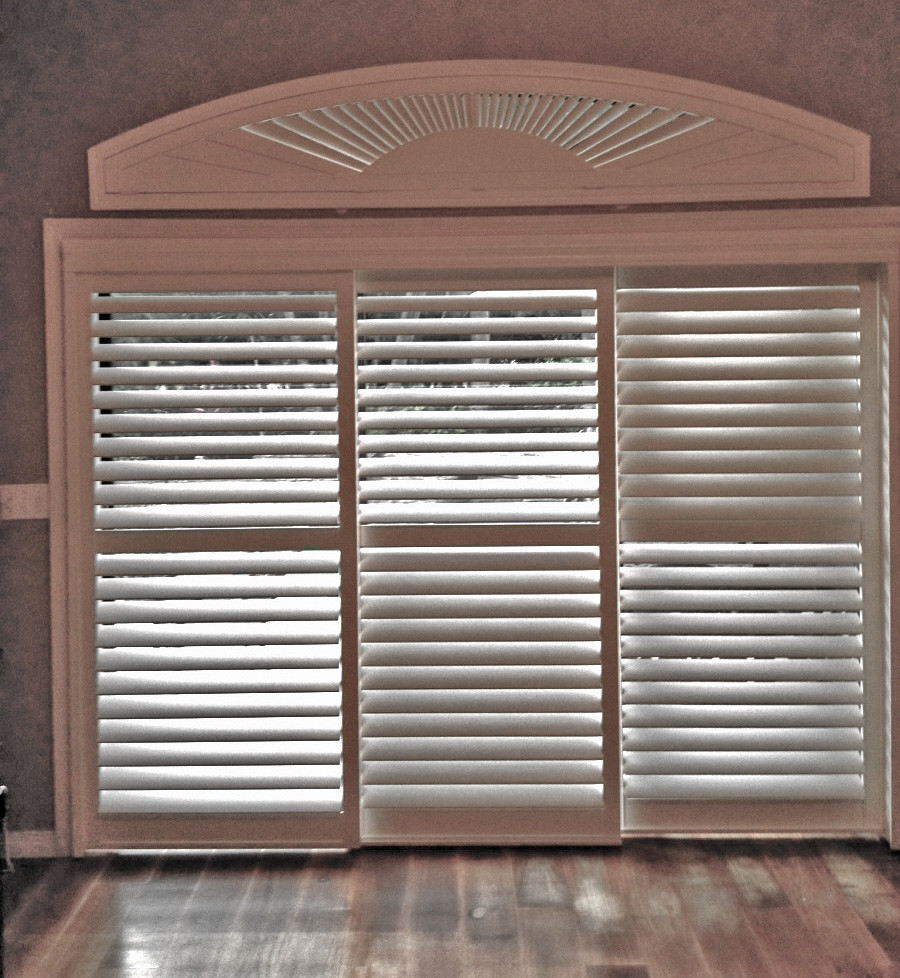 Blinds of All Kinds Living Room Traditional with 32940 Arched Transom Brevard