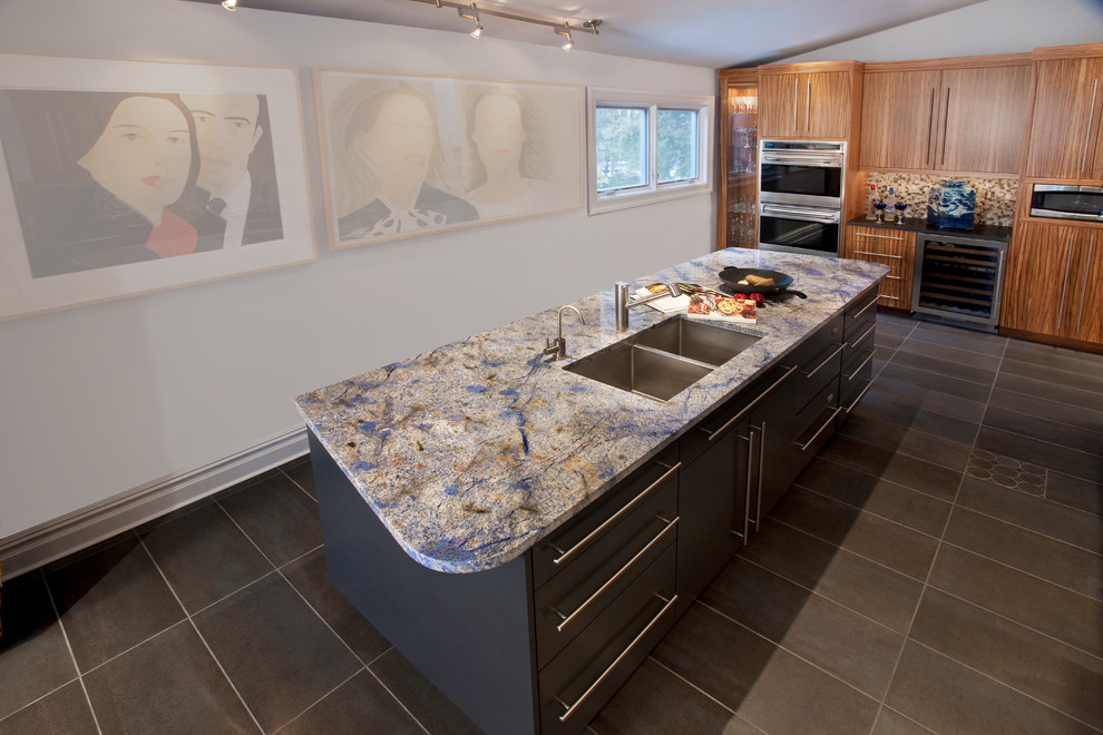 Blue Kitchen Countertops Kitchen Contemporary with Blue Counters Blue Countertops