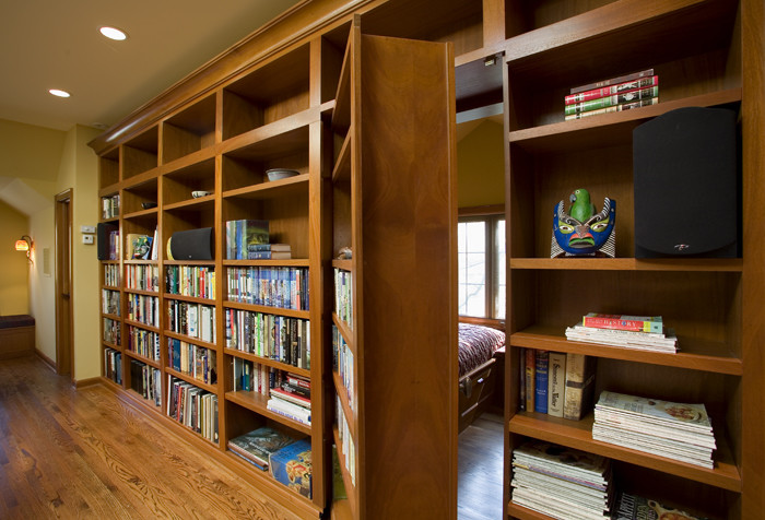 Bookcase with Doors Home Office Traditional with None 