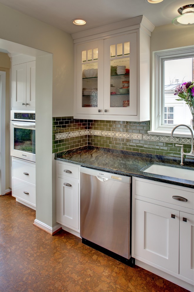 Boston Home Remodeling Kitchen Traditional with Ceiling Lighting Glass Front
