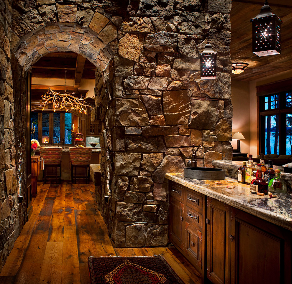 Branch Light Fixture Home Bar Rustic with Archway Bar Cabin Cabinets