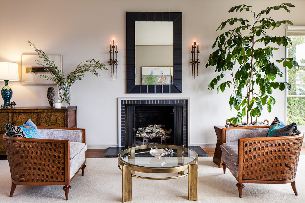 Brass Coffee Table Living Room Contemporary with Art Objects Art Sculpture