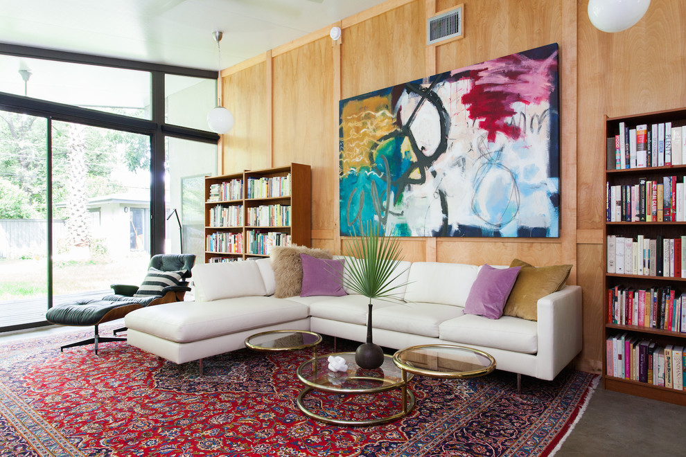 Brass Coffee Table Living Room Midcentury with Austin Interior Design Black