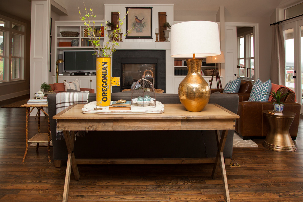 Brass End Table Living Room Traditional with My Houzz 