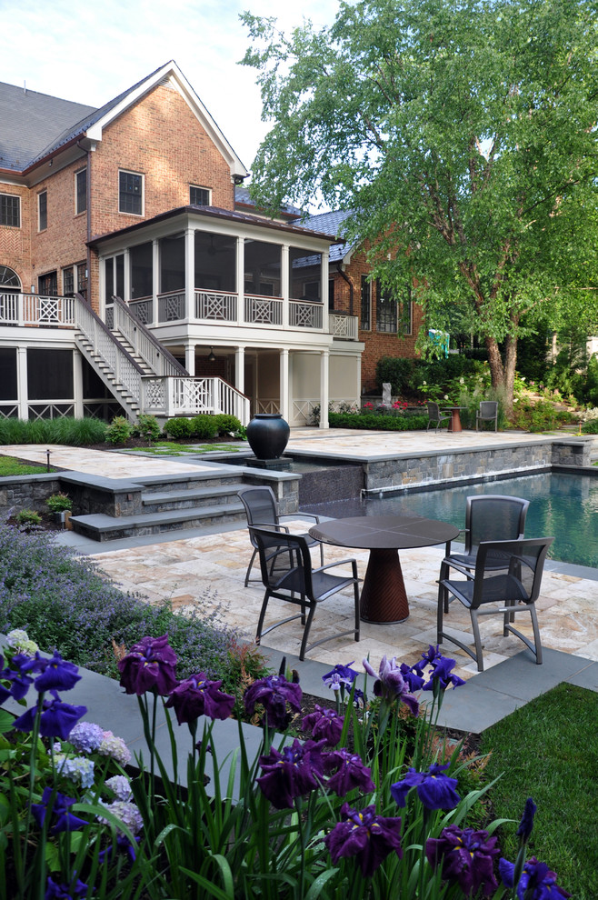 Brick Wall Decor Landscape Traditional with Banister Brick Wall Decorative