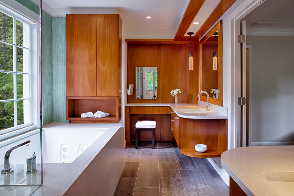 Built in Bathroom Cabinets Bathroom Traditional with Arts and Crafts Bathroom