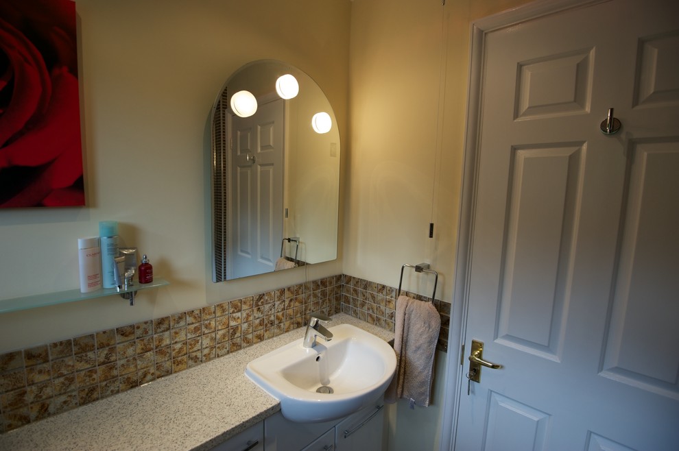 Built in Bathroom Vanity Bathroom Contemporary with Built in Bathroom Vanity1