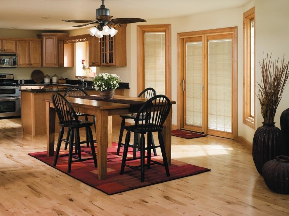 Built in Coffee Maker Kitchen Traditional with 3 Panes of Glass