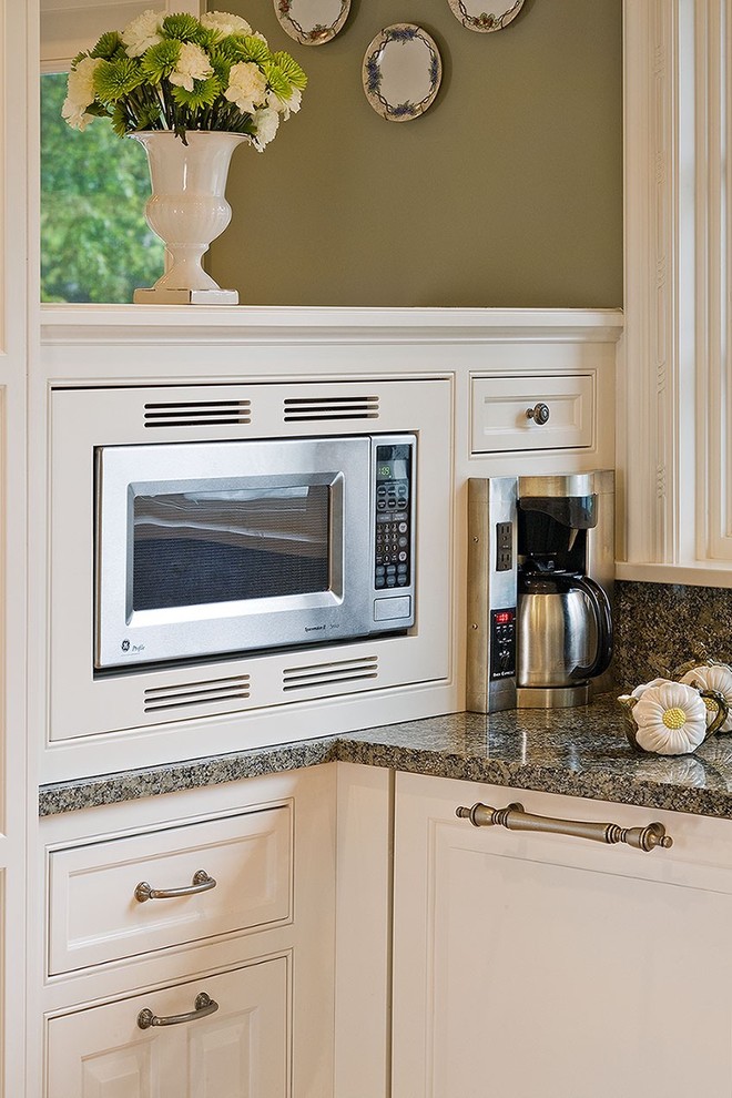 Built in Coffee Maker Kitchen Traditional with Built in Coffee Maker