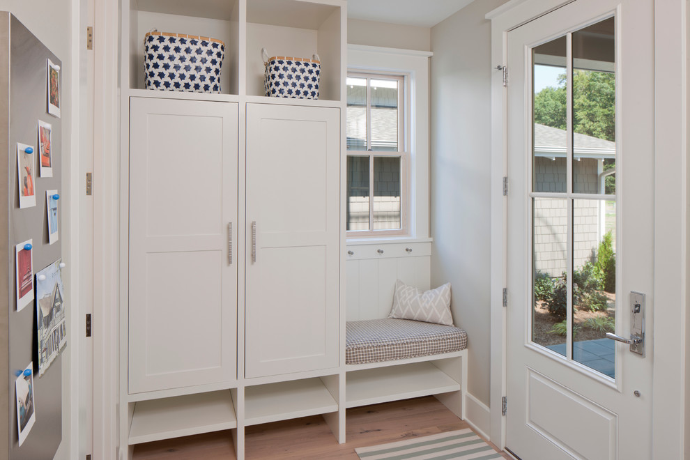 Built in Lockers Entry Beach with Basket Storage Baskets Built