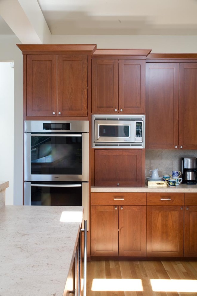 Built in Toaster Oven Kitchen Contemporary with None 2