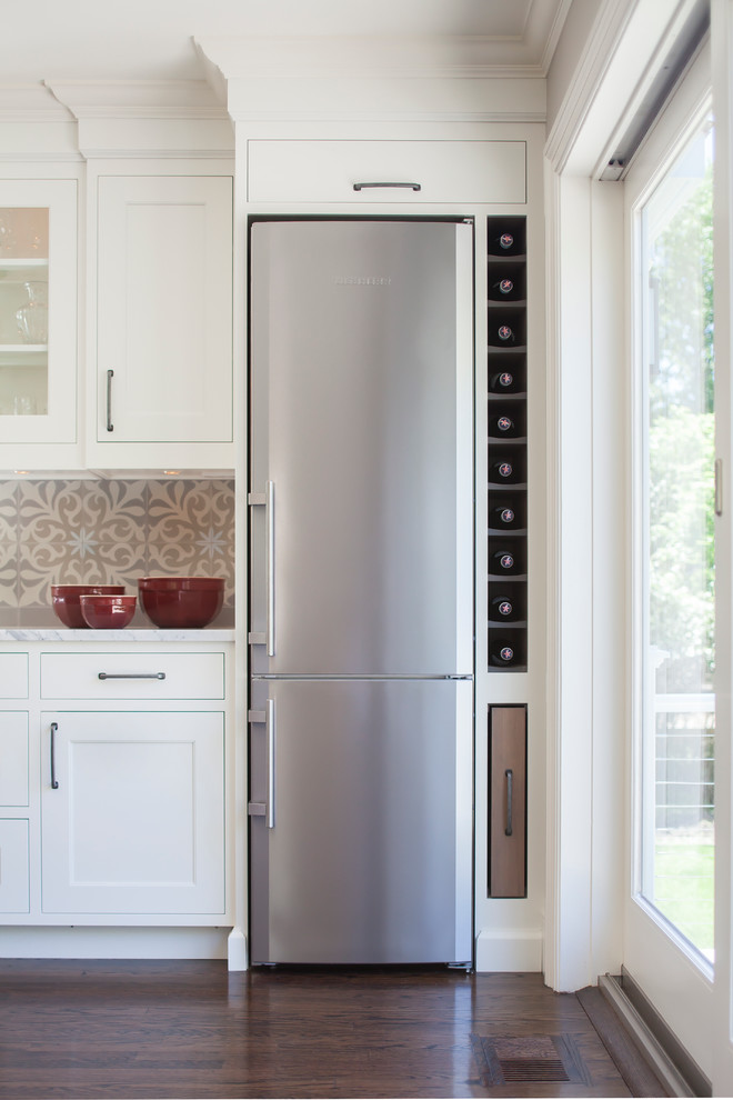Built in Wine Racks Kitchen Traditional with Alexander Jeffrey Apron Sink