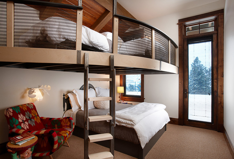 Bunk Beds for Adults Bedroom Rustic with None 