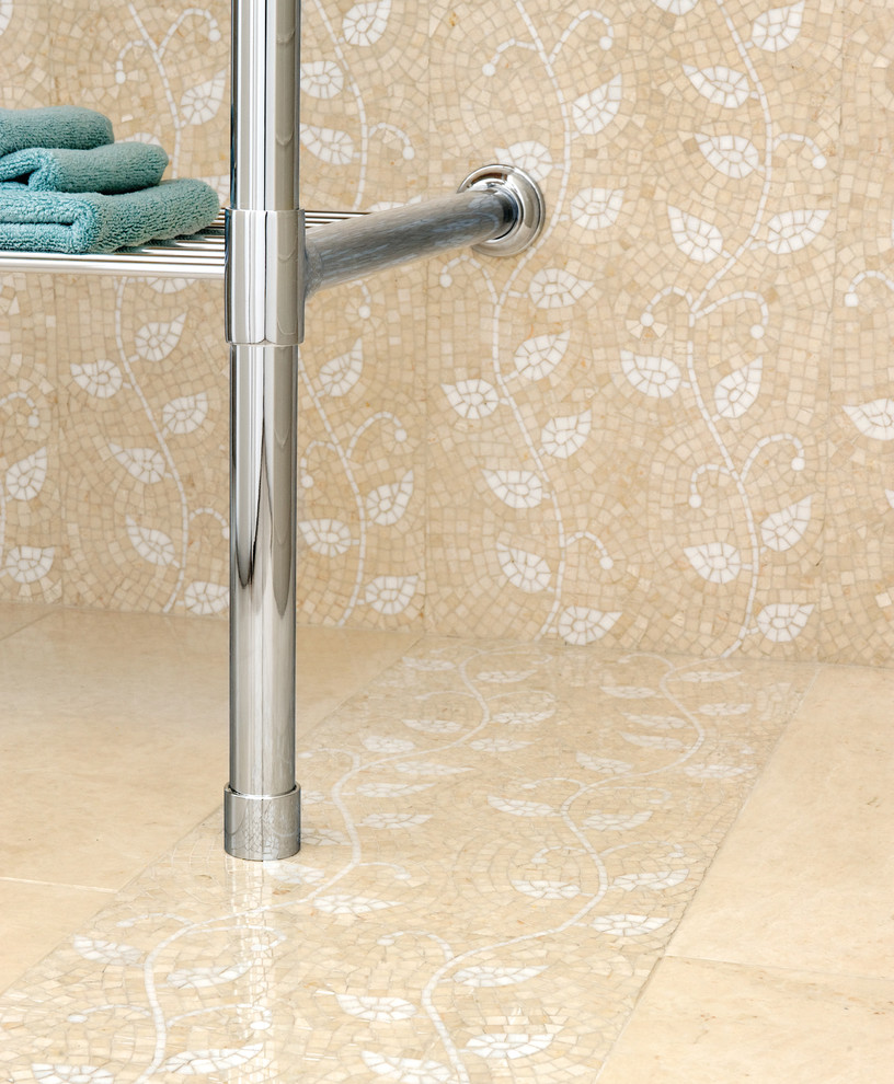 Bursa Beige Marble Bathroom Eclectic with Akdo Bathroom Bursa Beige