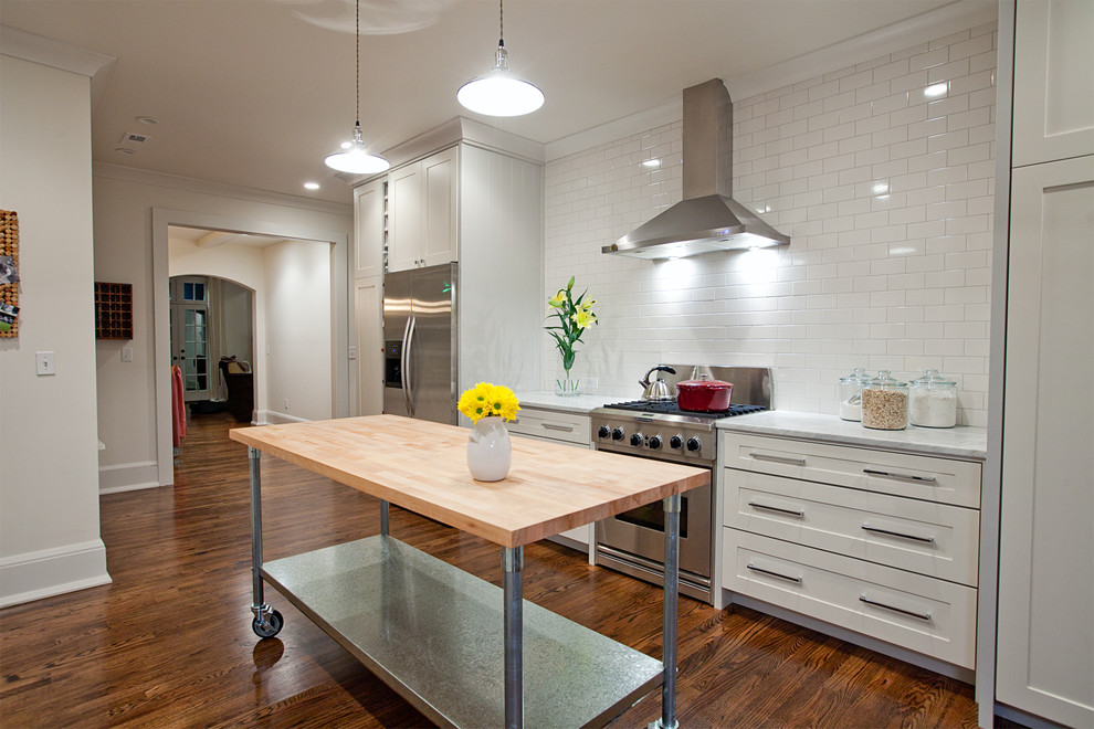 Butcher Block Tables Kitchen Contemporary with Baseboards Butcher Block Countertops
