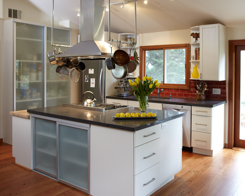 Cabinet Door Types Kitchen Modern with Antique Appliances Berkeley Bluestar