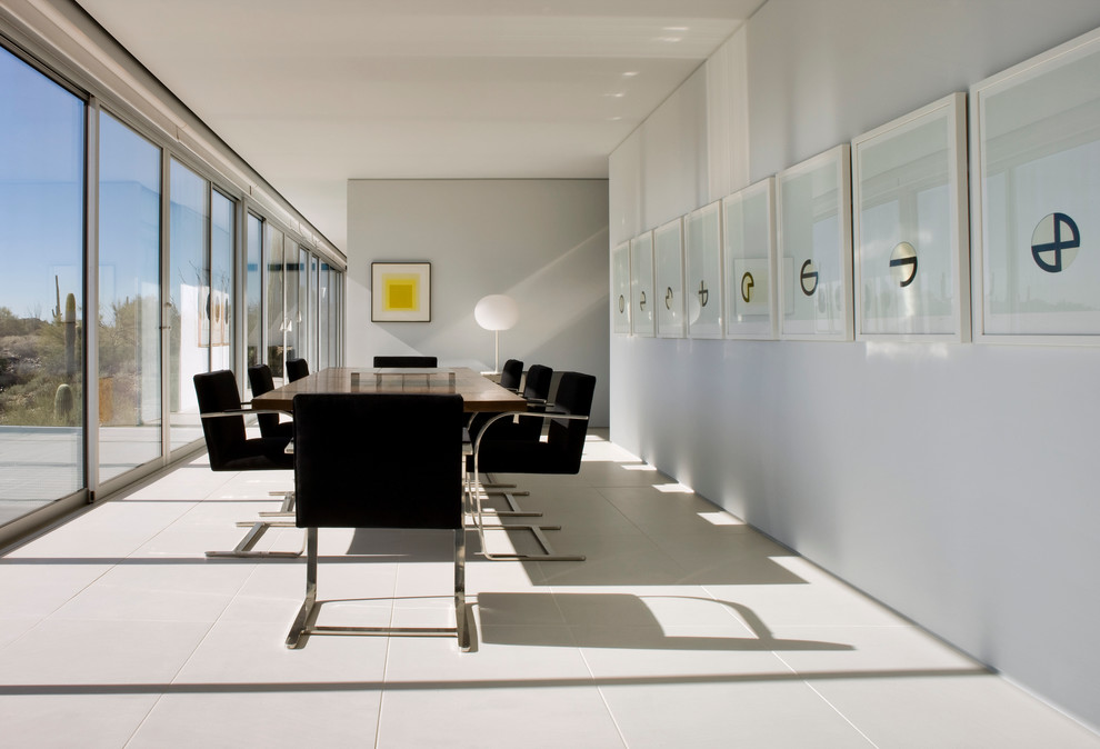 Cantilever Dining Chair Dining Room Modern with Ball Floor Lamp Black