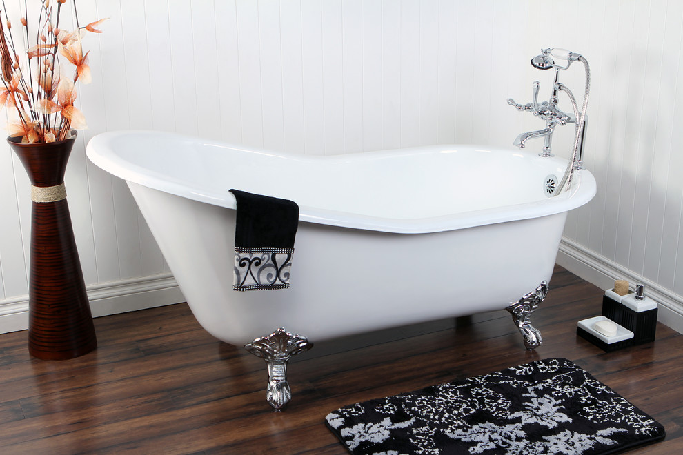Cast Iron Bathtub Bathroom Contemporary with Bathtub Beautiful Brass Cast