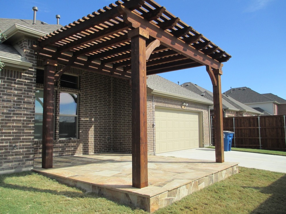 Cedar Patio Covers Spaces with Cedar Beam Cedar Patio1