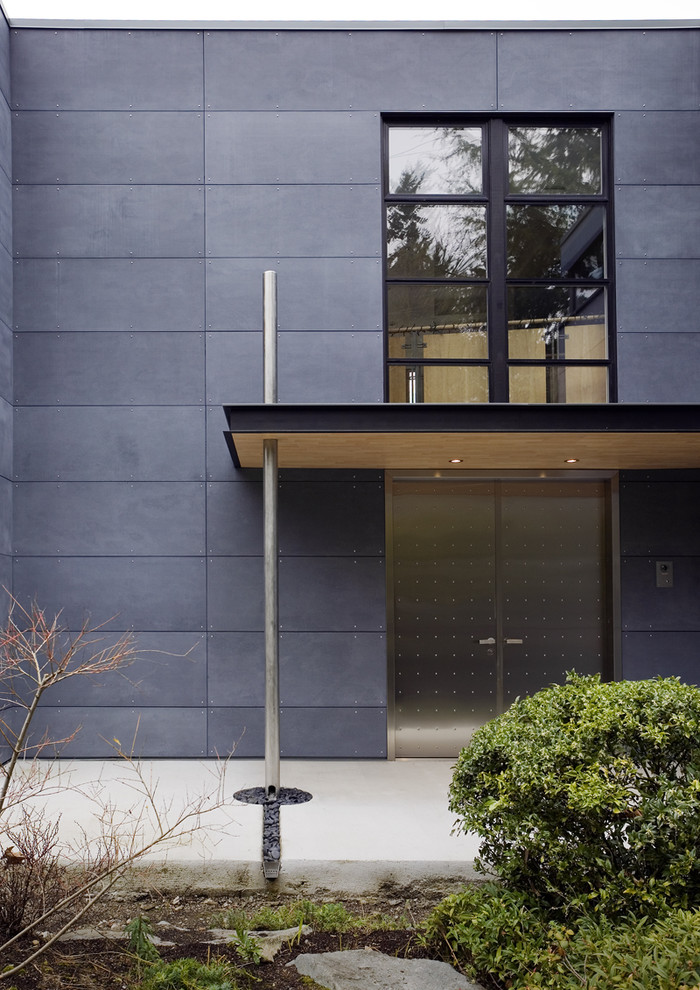 Cement Patio Ideas Exterior Contemporary with Cembonit Siding Cement Board