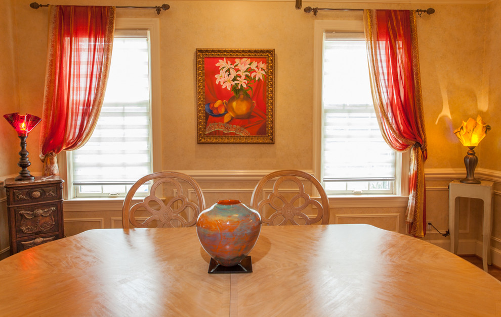 Centerpieces for Dining Room Tables Dining Room Eclectic with Art Glass Glass Sculpture