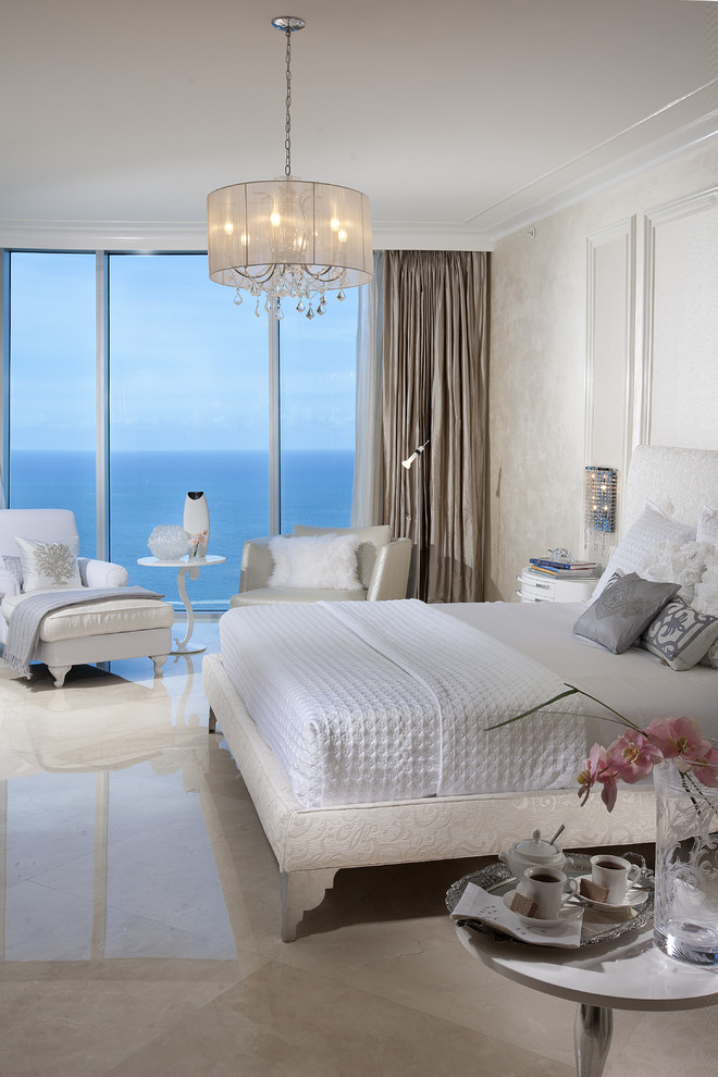Chandeliers for Bedrooms Bedroom Contemporary with Bed Pillows Crown Molding