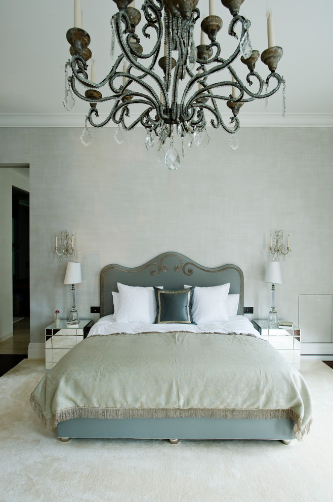 Chandeliers in Bedrooms Bedroom Contemporary with Bedroom Carpet Blue And