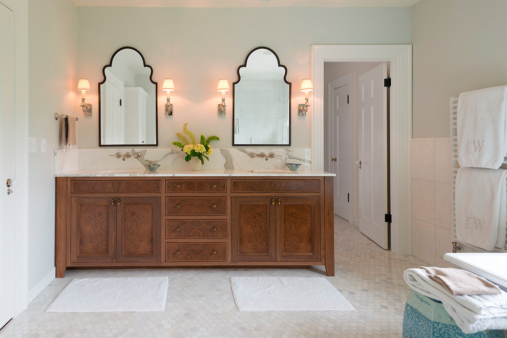 Cheap Bathroom Makeover Bathroom Traditional with Bath Mats Custom Vanity