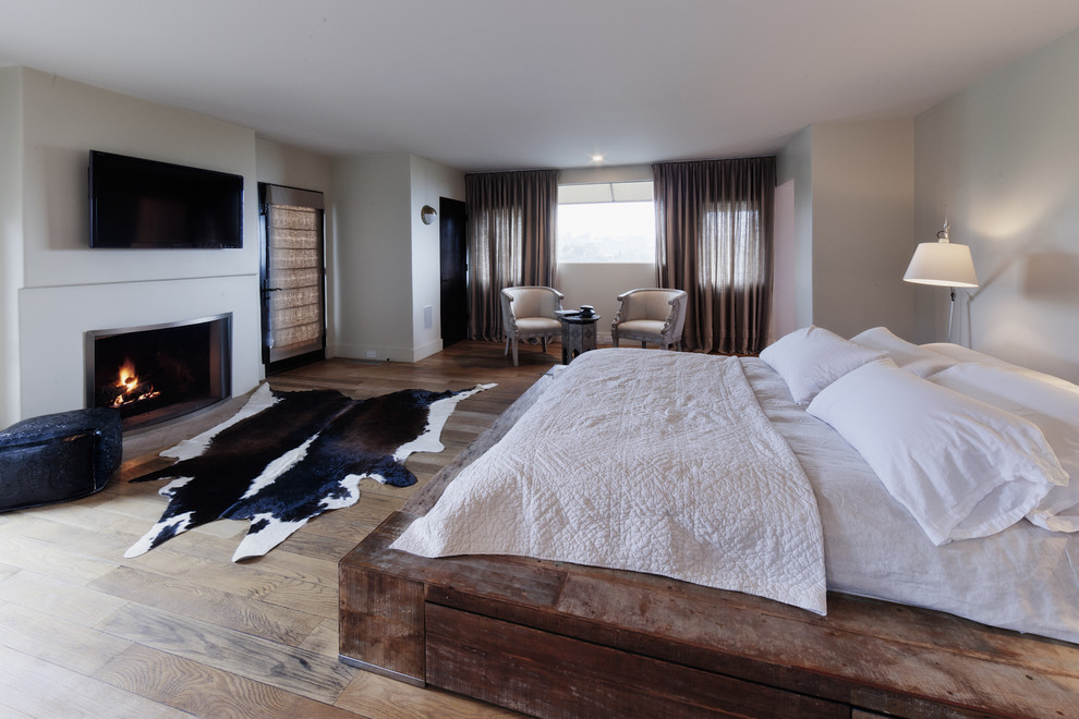 Cheap Platform Beds Bedroom Rustic with Cowhide Rug Curtains Drapes