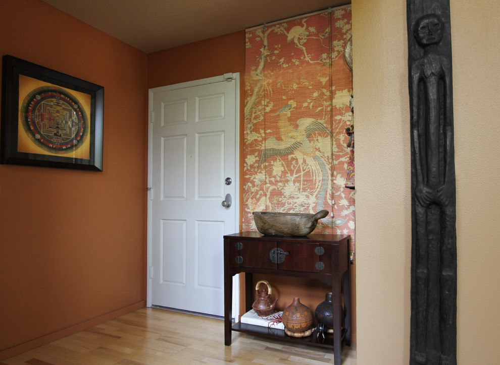 Chinese Console Table Entry Eclectic with Accessories From Africa Accessories