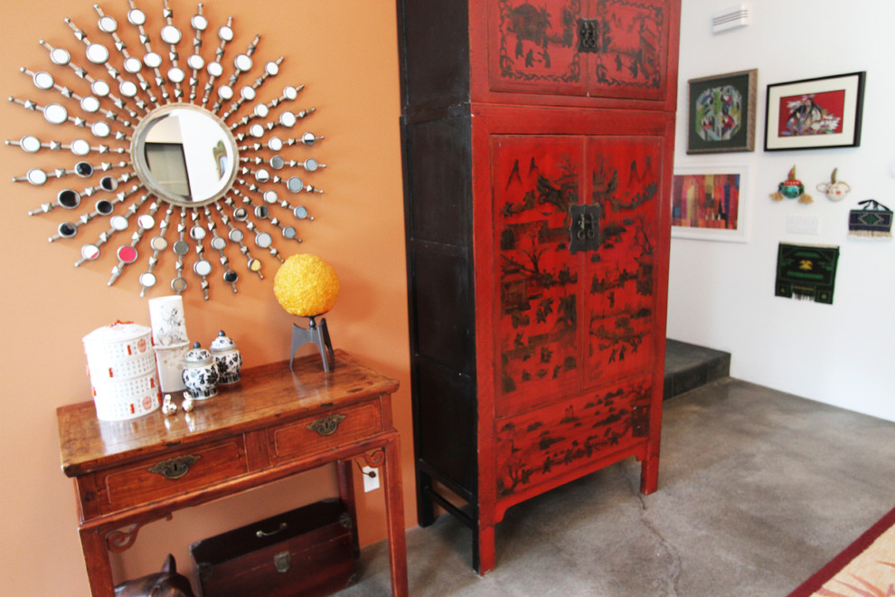 Chinese Console Table Family Room Asian with Accessories Asian Furniture Chinese