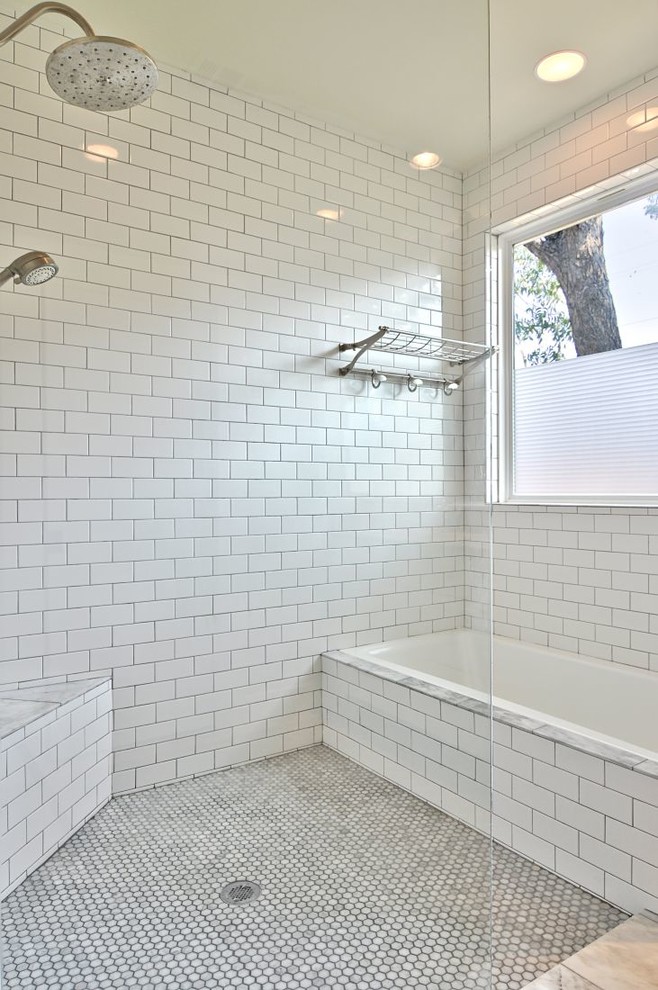 Cleaning Tile Grout Bathroom Transitional with Corner Bench Seat Glass
