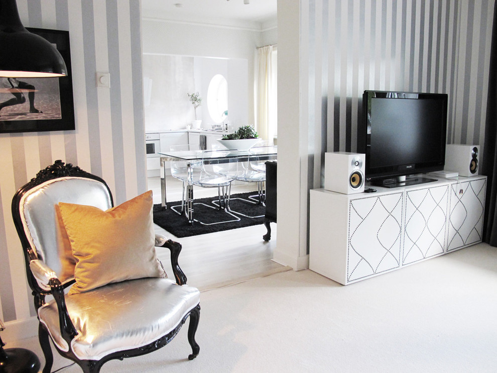 Clear Acrylic Dining Chairs Living Room Contemporary with None 