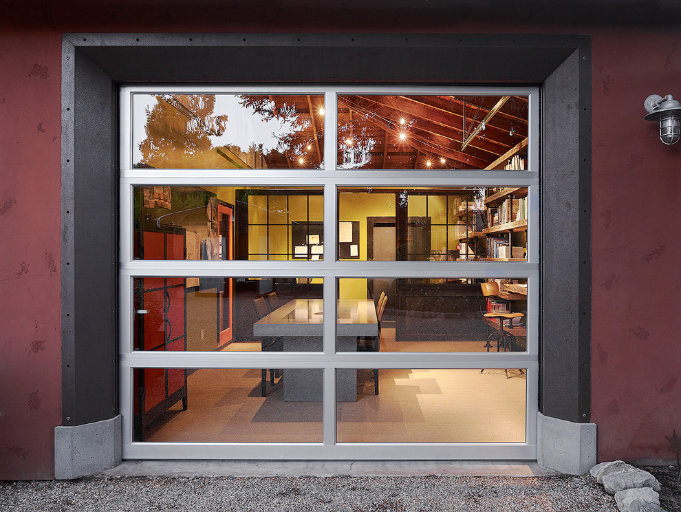Clopay Garage Door Parts Home Office Industrial with Concrete Table Conference Room