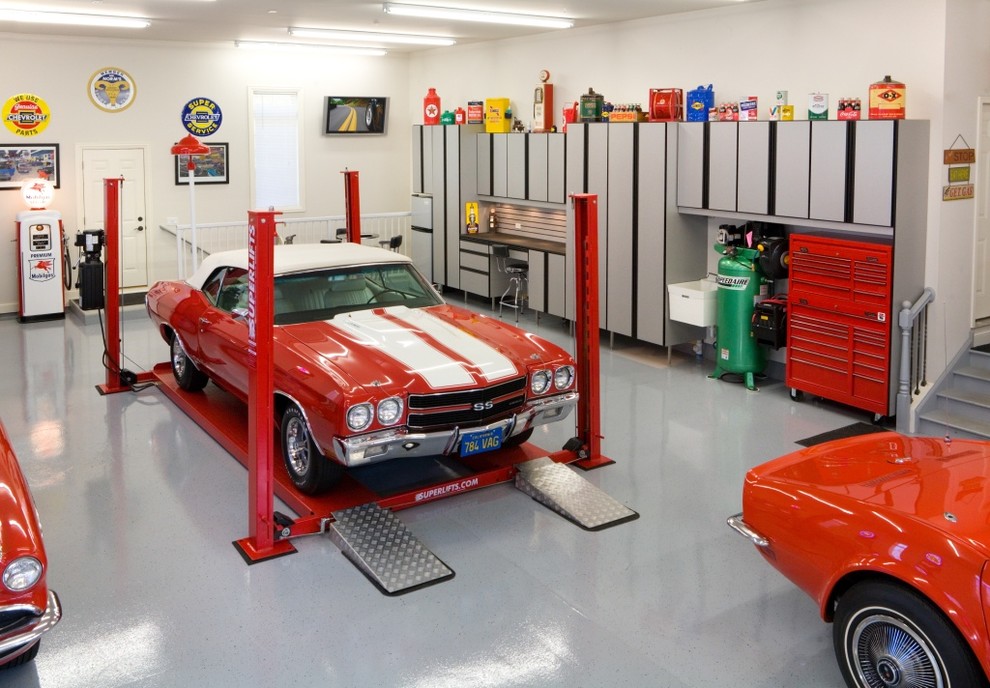 Closet Organizer Systems Garage and Shed Modern with Camaro Ss Car Collection