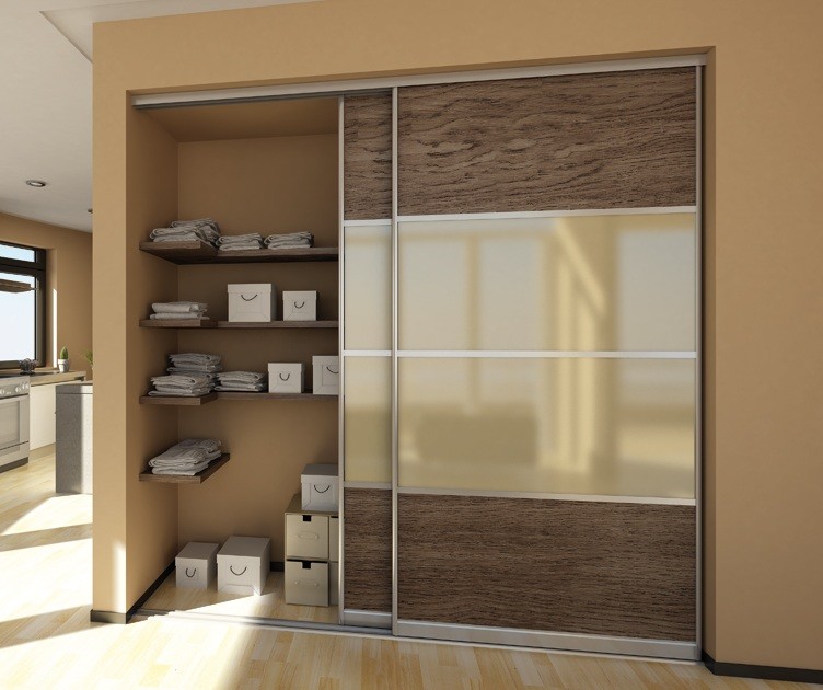 Closet Sliding Doors Closet Contemporary with None 