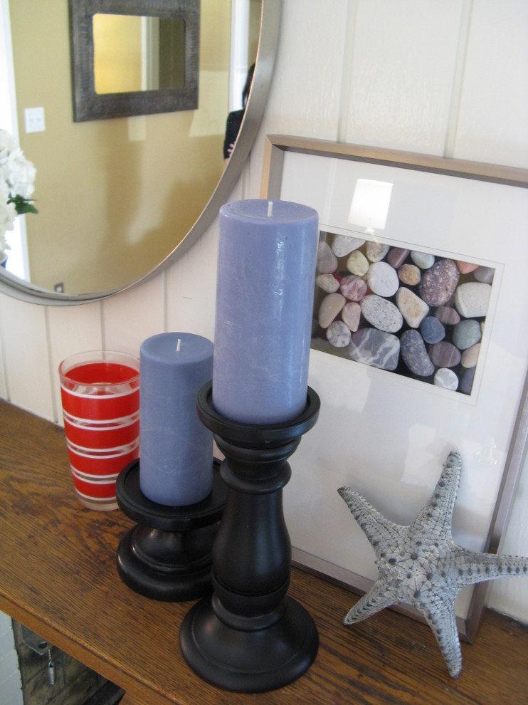 Coastal Chic Decor Spaces Eclectic with None 