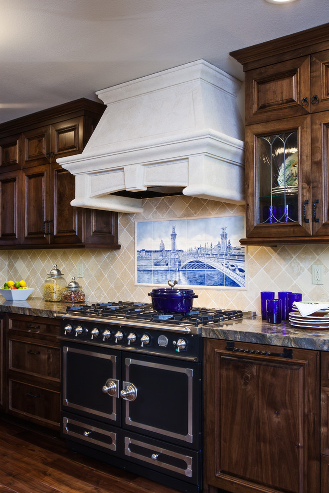 Coastal Kitchen Design Kitchen Eclectic with Blue Bright Colors Cabinets