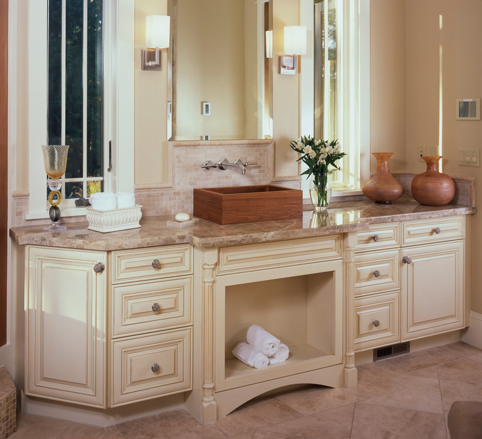 Coastal Living Furniture Bathroom Transitional with 1900 Series Artistic Tile
