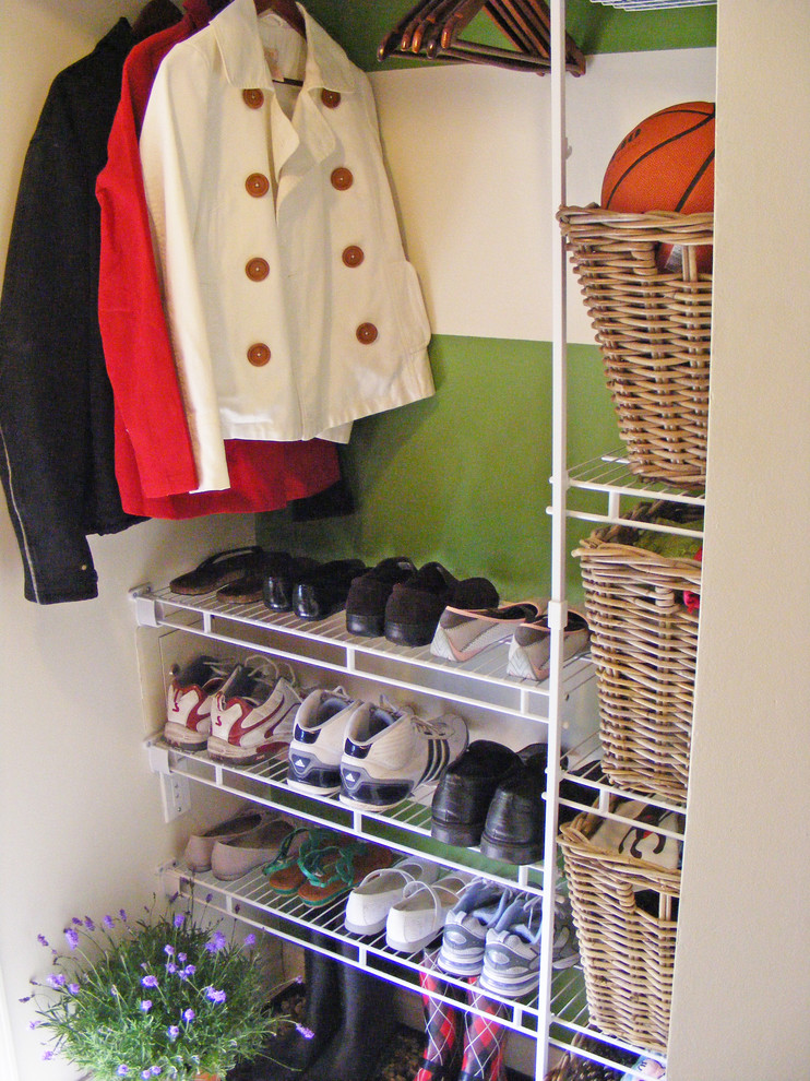 Coat Closet Ideas Entry Modern with None 