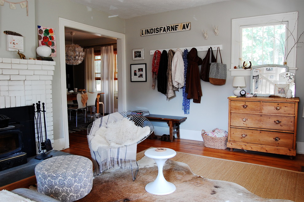 Coat Rack Ideas Living Room Eclectic with Animal Rug Bench Black