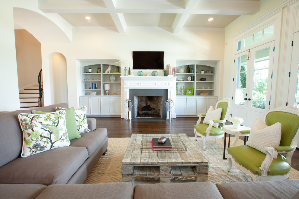 Coffee Table Height Living Room Traditional with Archway Beige Sectional Beige1